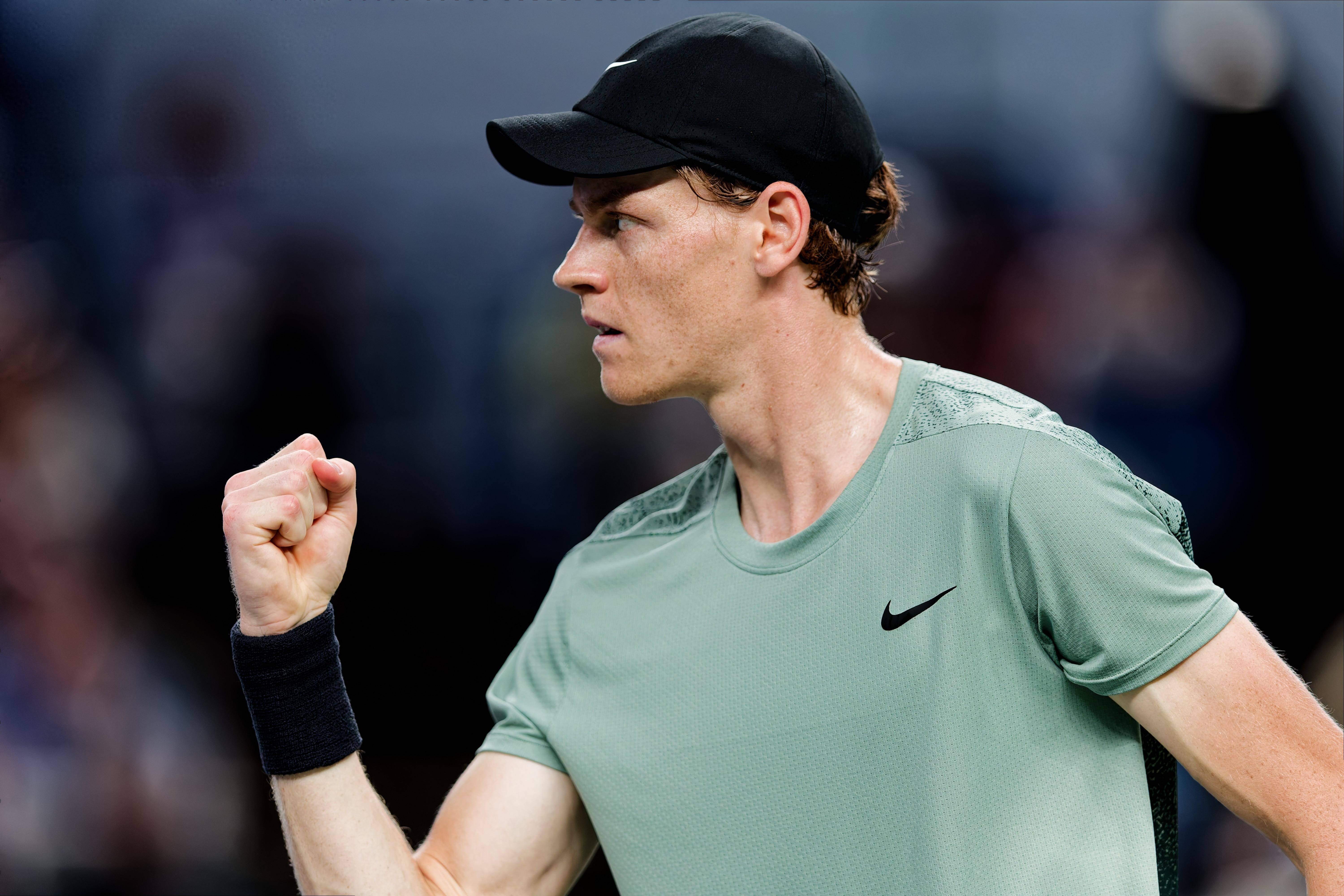 法网力克ATP总决赛，辛纳刷新纪录