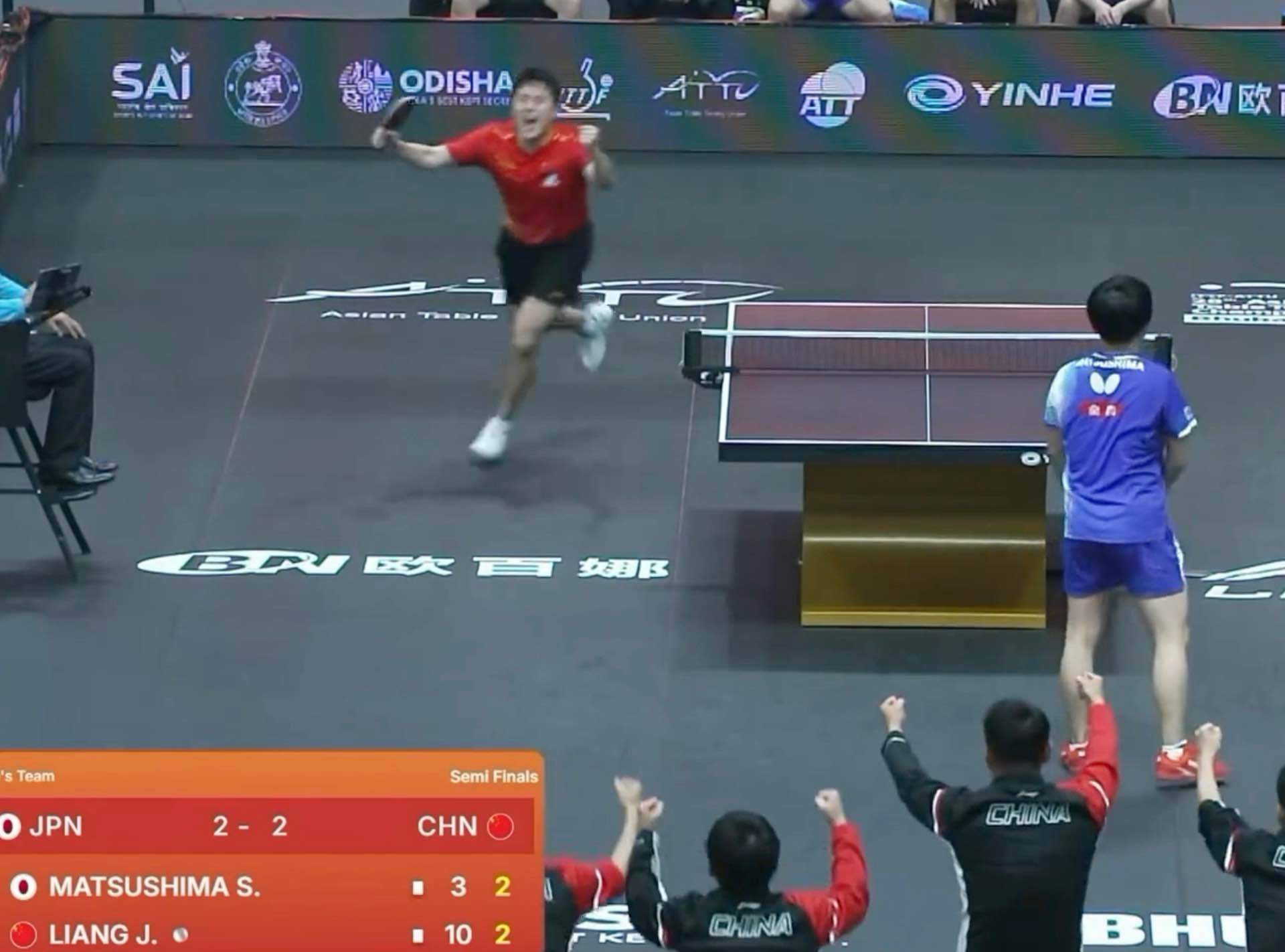 日本队险胜韩国队，王皓扛起全队